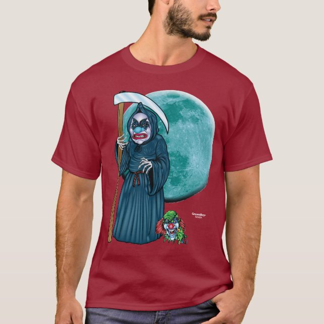 Camiseta malvada del payaso - parca (Anverso)