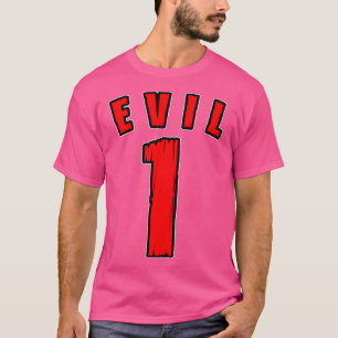 Camiseta Malvado 1 Un jugador de equipo sufrió la Varsity H