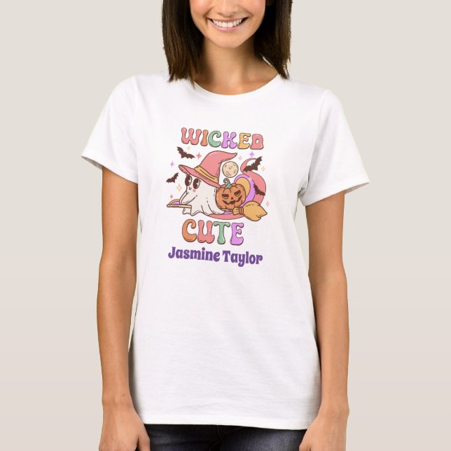 Camiseta Malvado, Groovy Ghost (Anverso)