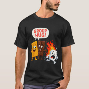 Camiseta Malvavisco divertido de s'mores