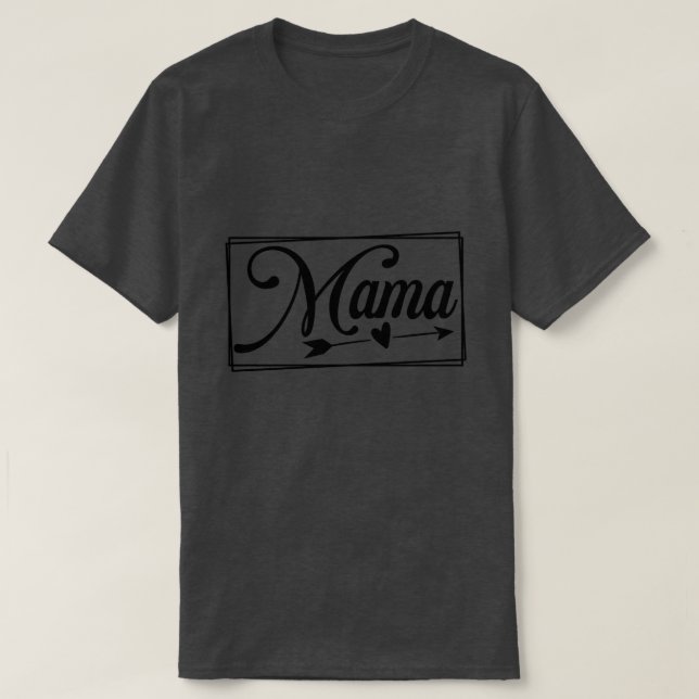 Camiseta Mamá (Diseño del anverso)