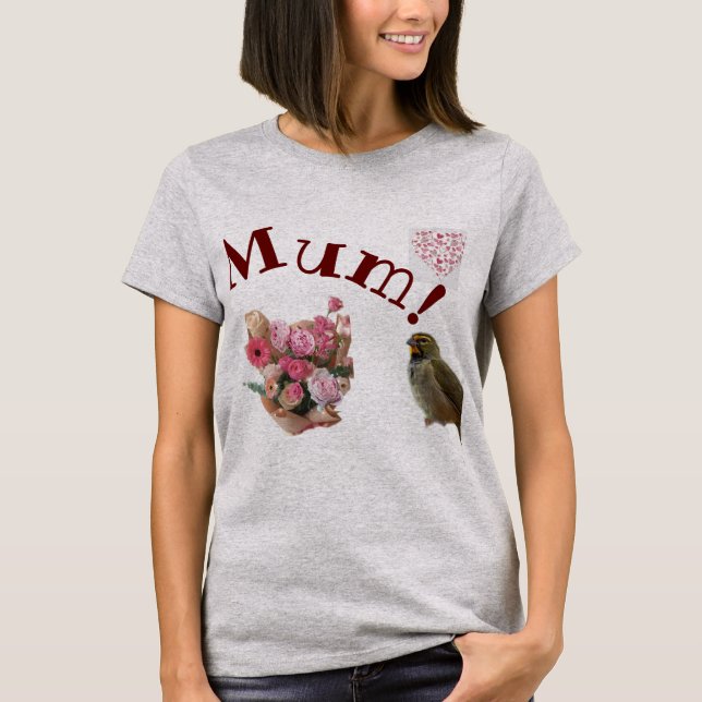 Camiseta ¡mamá! (Anverso)