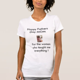 Camiseta Mamá1, Feliz Día de los Padres MAMÁ, por la mujer