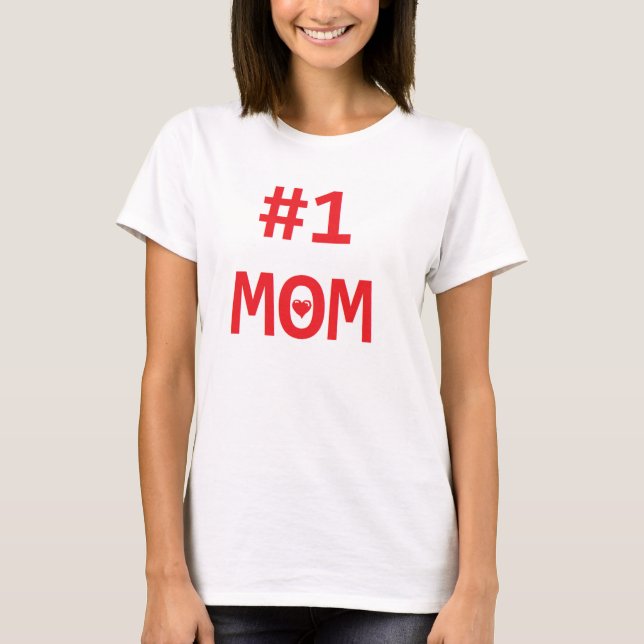 Camiseta Mamá #1 (Anverso)