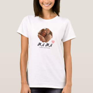 Camiseta Mama 1 Image Personalized Happy Mother's Day