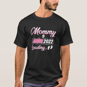 Camiseta Mamá 2022 Invitación de embarazo futura madre