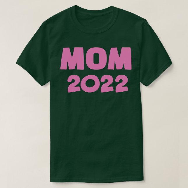 Camiseta Mamá 2022 por invitación de embarazo (Diseño del anverso)