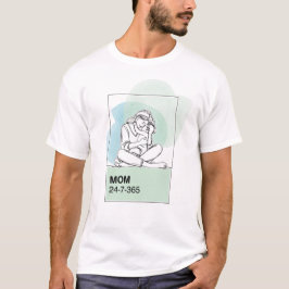 Camiseta Mamá 24/7/365