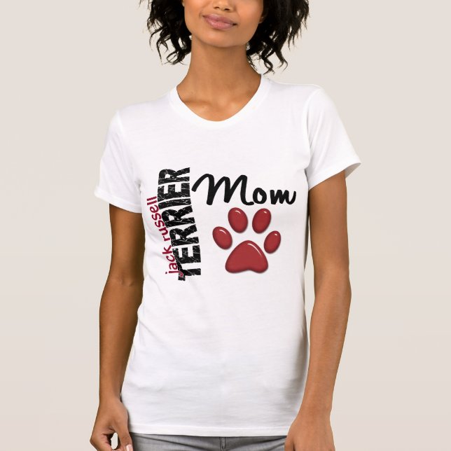 Camiseta Mamá 2 de Jack Russell Terrier (Anverso)