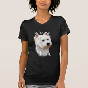 Camiseta Mamá 2 de Terrier blanco de montaña del oeste