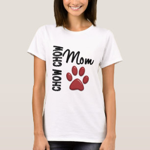 Camiseta Mamá 2 del perro chino de perro chino