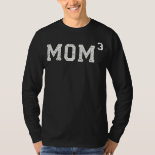 Camiseta Mamá 3 Camisas. Mamá de tres camisas. Madre de 3