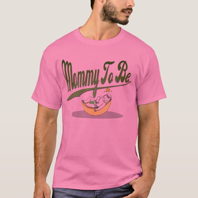 Camiseta Mamá a ser (Anverso)