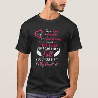 Camiseta Mamá Abuela Grande Abuela Mamá Nana Deberías Ver