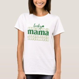 Camiseta Mamá afortunada