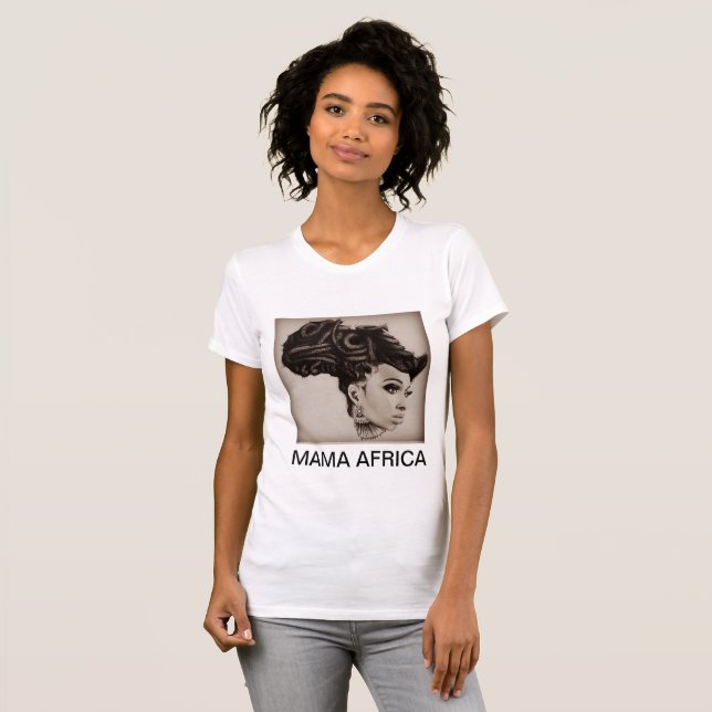 Camiseta Mamá África (Anverso completo)