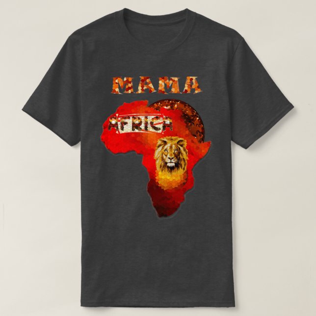 Camiseta Mama Africa 24 (Diseño del anverso)