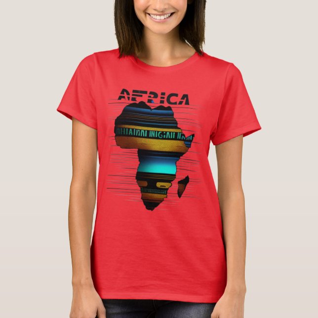 Camiseta Mama Africa t-shirts design  (Anverso)
