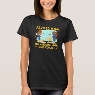Camiseta Mamá, agricultora de Guay, mamá, granja, madre de 