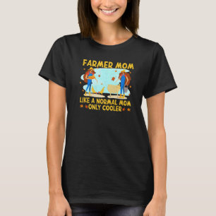 Camiseta Mamá, agricultora de Guay, mamá, granja, madre de