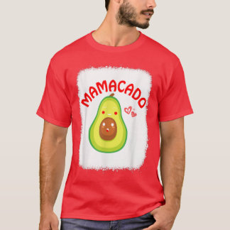 Camiseta Mama Aguacado Mama Bleached Funny Aguacado Mamacad