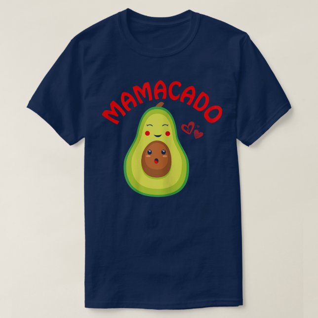 Camiseta Mamá Aguacado mamá Funny Aguacado Mamacado (Diseño del anverso)