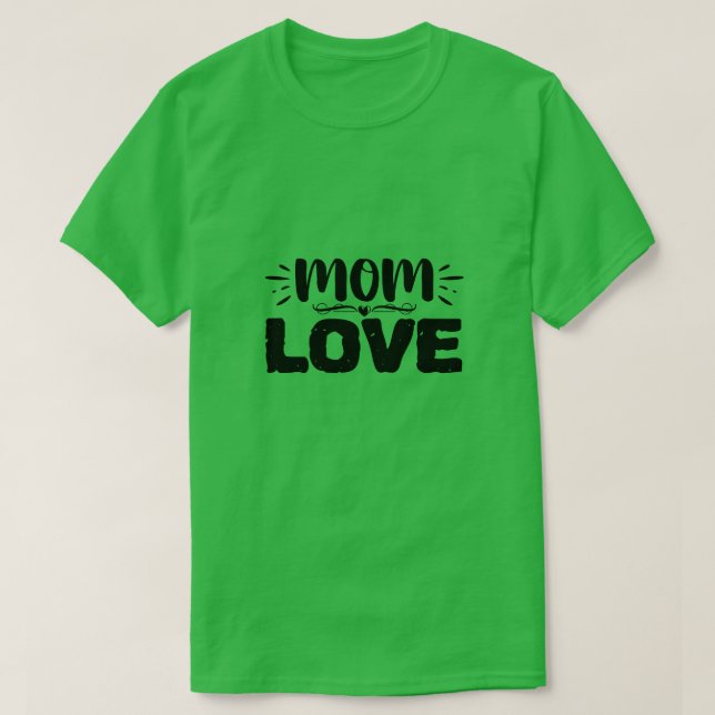 Camiseta Mamá ama01 (Diseño del anverso)