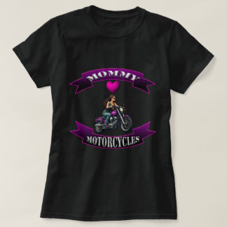 Camiseta Mamá ama las motocicletas