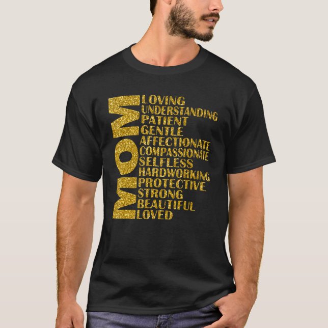Camiseta Mamá Amando Entender A La Madre Gentil Del Pacient (Anverso)