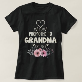 Camiseta Mamá ascendida a la abuela este 2019