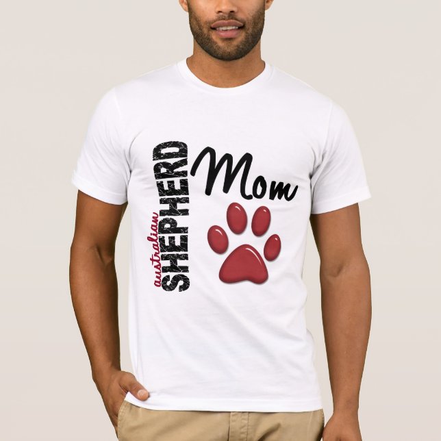 Camiseta Mamá australiana 2 del pastor (Anverso)
