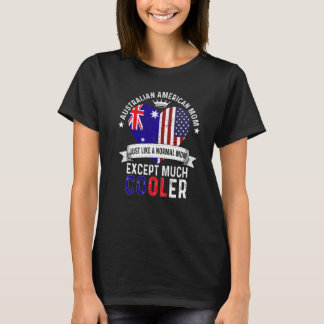 Camiseta Mamá Australiana Americana Día de las Madres Austr