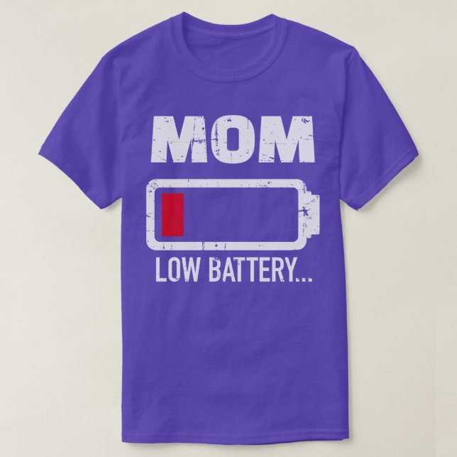 Camiseta Mamá baja batería (Diseño del anverso)
