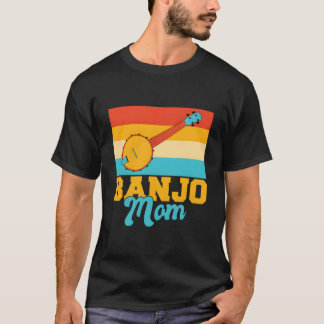 Camiseta Mamá Banjo Tocando el Banjo