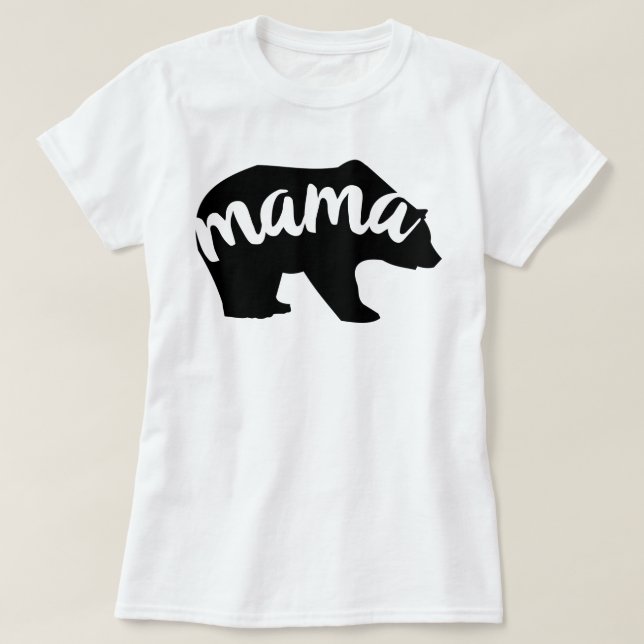 Camiseta Mama Bear (Diseño del anverso)