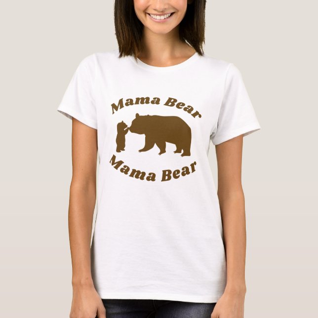 Camiseta Mama bear (Anverso)