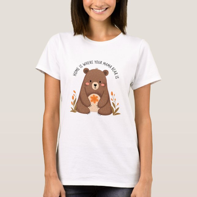 Camiseta Mama bear (Anverso)