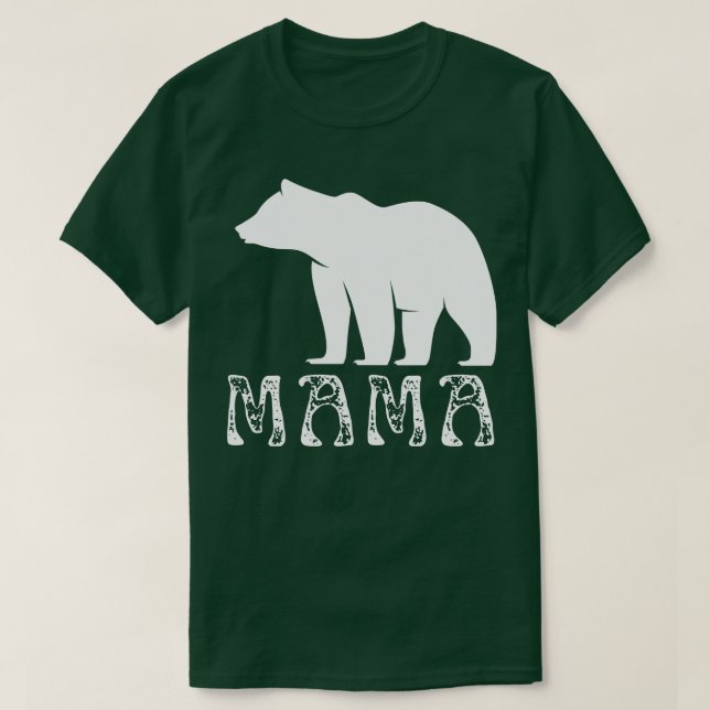 Camiseta Mama Bear (Diseño del anverso)