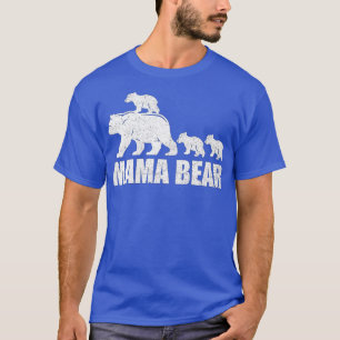 Camiseta Mama Bear 3 Cubs Mama Bear Mom 3 Kid -gigapixel-