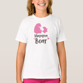 Camiseta Mama Bear, Bear De Oso, Oso Cubierto, Oso Pequeño,