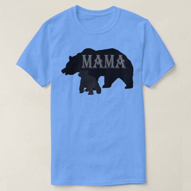 Camiseta Mama Bear con Cub (Diseño del anverso)