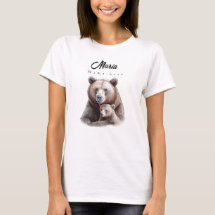 Camiseta Mama Bear Custom Women's T-Shirt