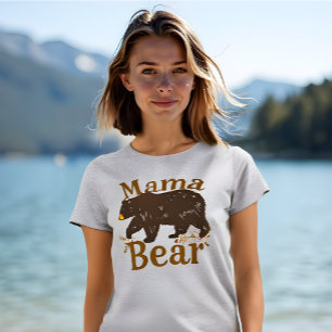 Camiseta Mama Bear - Día de la Madre al Estilo Retro