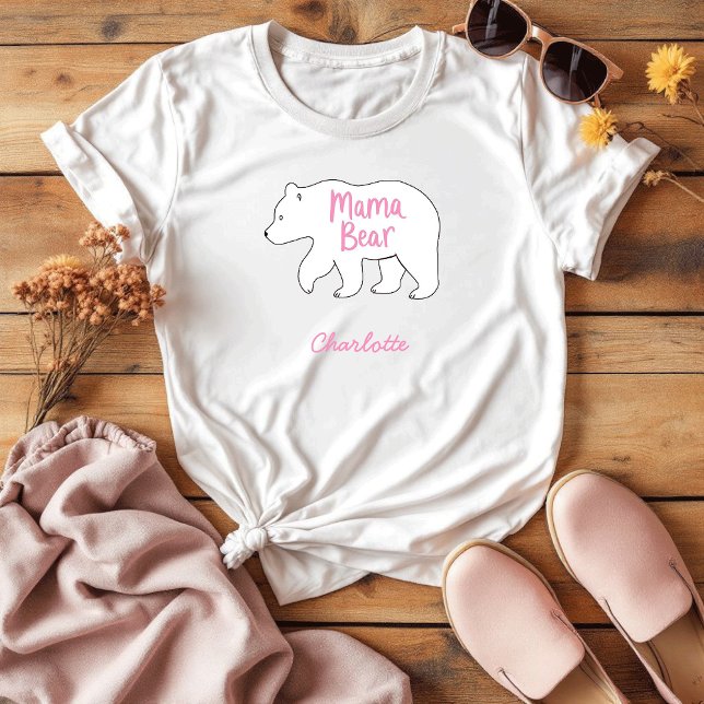 Camiseta Mama Bear | Día de la Madre, lindo y gracioso (Subido por el creador)