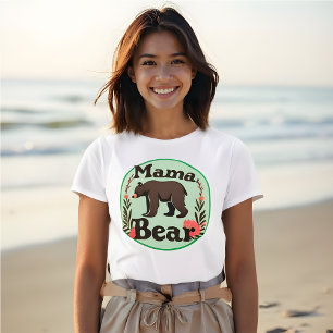 Camiseta Mama Bear - Diseño clásico y acogedor