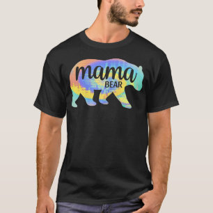 Camiseta Mama Bear Mamá Oso Mamma Bear Cute Mamá Vida TieD
