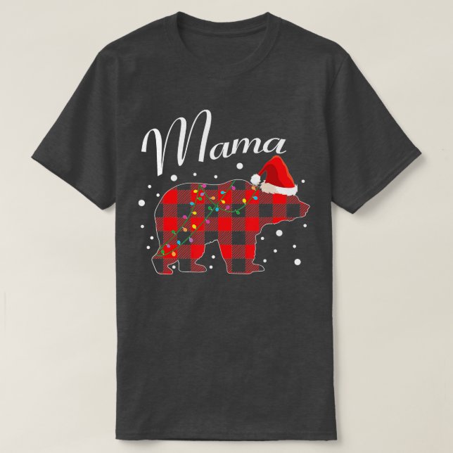 Camiseta Mama Bear Matando A La Madre De Búfalo De La Famil (Diseño del anverso)