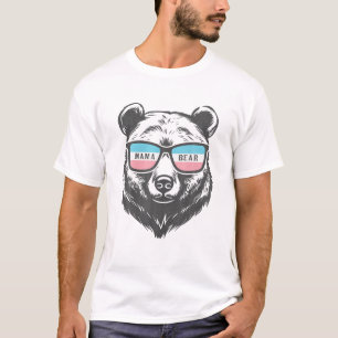 Camiseta Mama Bear Orgullosa Alía Transgénero