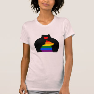 Camiseta Mamá Bear Rainbow Tee