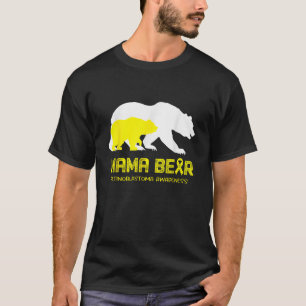 Camiseta Mama Bear Retinoblastoma Sensibilización Para Muje